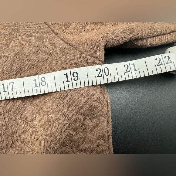 Keneth Too! Women’s Jacket Button Up Collared Quilted Tan Khaki PS Petite Small - Picture 9 of 10